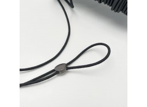 Резинка шляпная 4 мм Черный