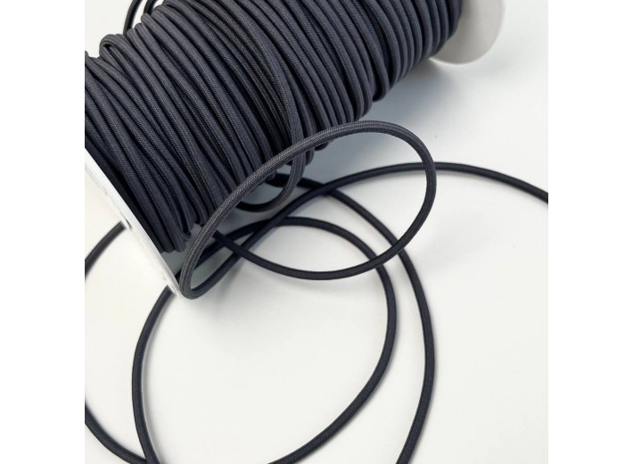 Резинка шляпная 4 мм Серый