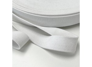 Резинка тканая 20 мм Белый