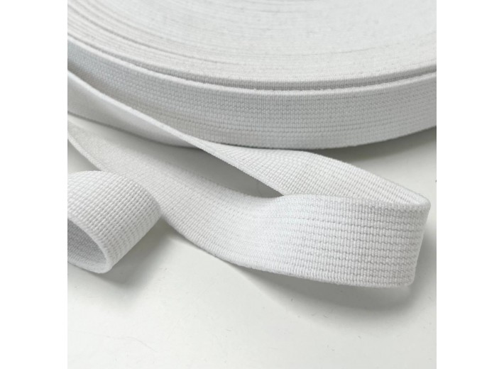 Резинка тканая 20 мм Белый
