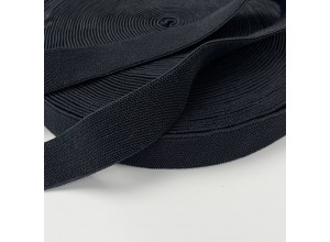 Резинка тканая для подтяжек 35 мм Черный
