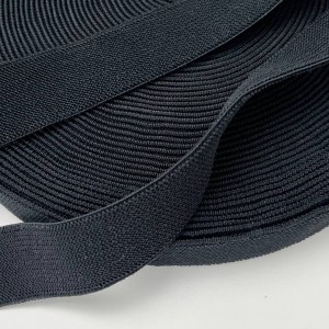 Резинка тканая для подтяжек 35 мм Черный