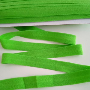 Резинка окантовочная 15 мм Неоново-зеленый