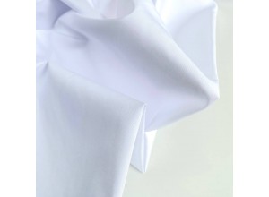 Ткань рубашечная Белый (120 г/м2)