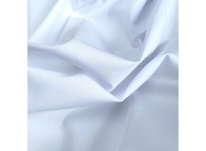 Ткань рубашечная Белый (120 г/м2)