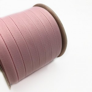 Шнур плоский 15 мм Нежно-розовый