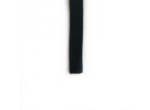 Шнур плоский 15 мм Черный