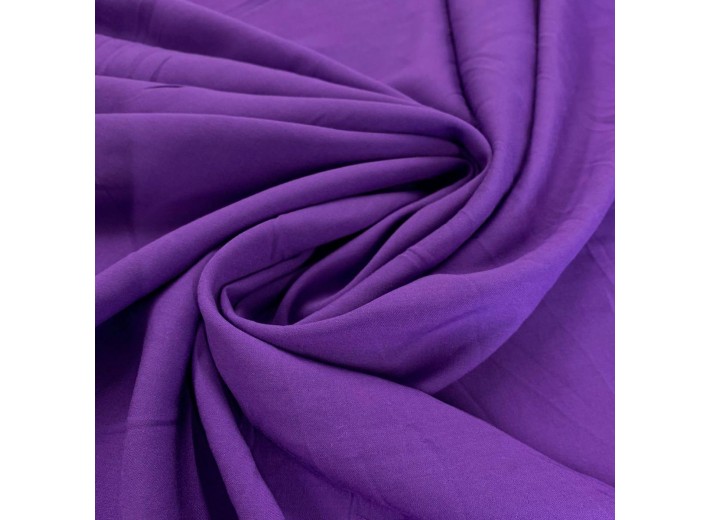 Штапель-поплин Фиолетовый