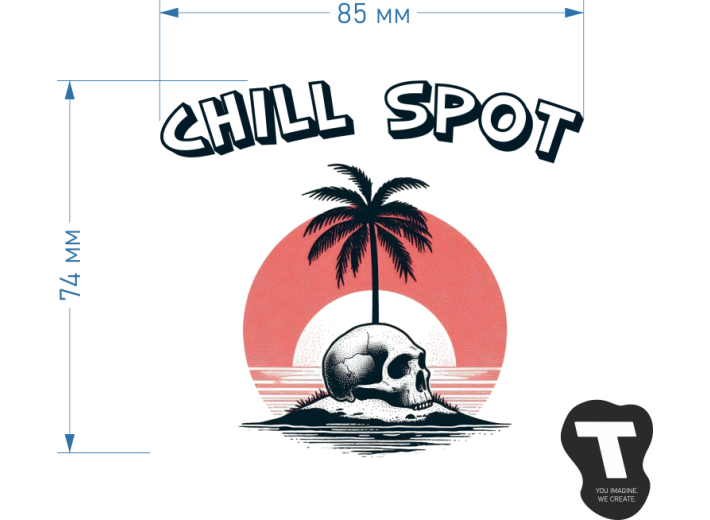 Термотрансфер "Chill spot 03"