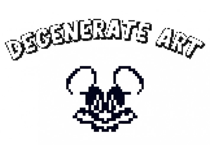 Термотрансфер "Degenerate Art: Pixel Mouse"