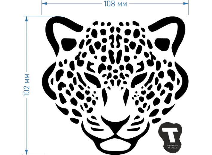 Термотрансфер "Леопардика"