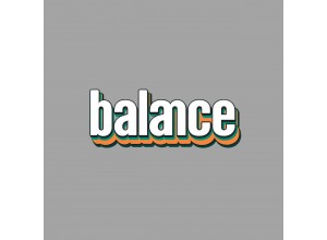 Термотрансфер "BALANCE" дизайн 4