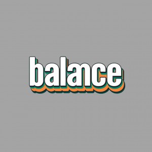 Термотрансфер "BALANCE" дизайн 4