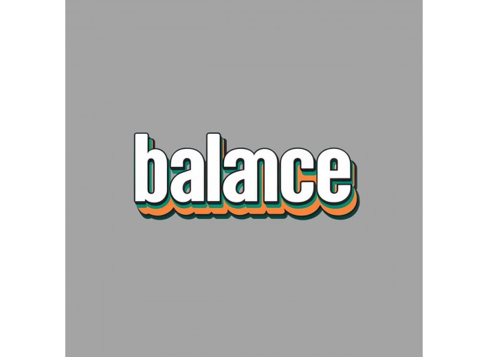 Термотрансфер "BALANCE" дизайн 4