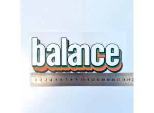 Термотрансфер "BALANCE" дизайн 4