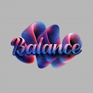 Термотрансфер "BALANCE" дизайн 3