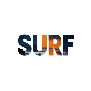 Термотрансфер "SURF" дизайн 1