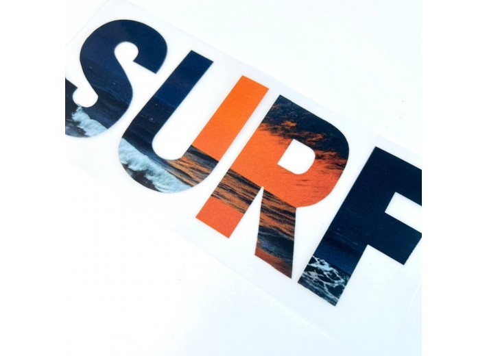 Термотрансфер "SURF" дизайн 1