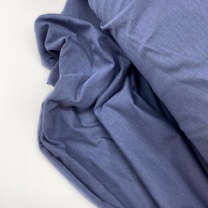 Трикотаж блузочный Сине-серый